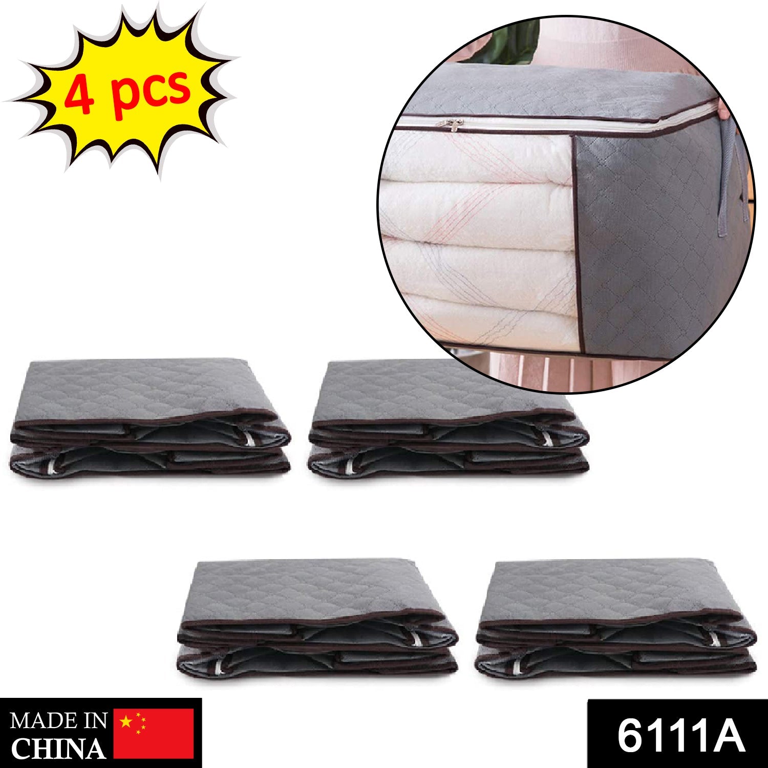 6111A TRAVELLING STORAGE BAG USED IN STORING ALL TYPES CLOTHS AND STUFFS FOR TRAVELLING PURPOSES IN ALL KIND OF NEEDS. DeoDap 6111A TRAVELLING STORAGE BAG USED IN STORING ALL TYPES CLOTHS AND STUFFS FOR TRAVELLING PURPOSES IN ALL KIND OF NEEDS. DeoDap
